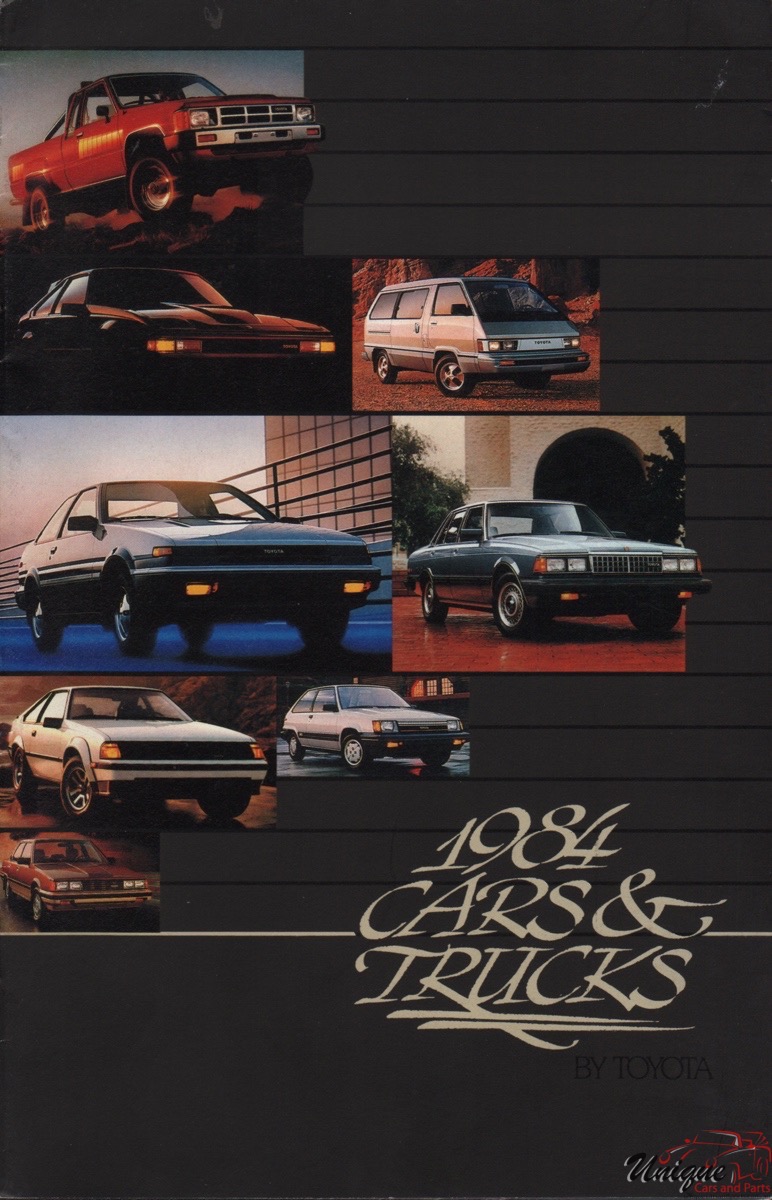 1984 Toyota Range Brochure